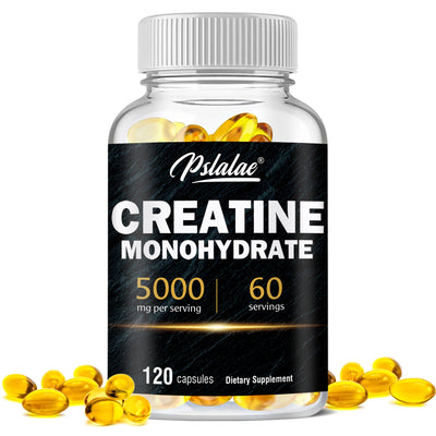 Creatine Monohydrate – Muscle & Performance Support (120 Capsules)