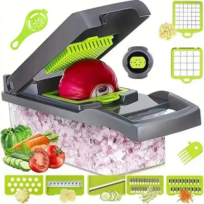 16-in-1 Vegetable Chopper Set – All-in-One Kitchen Cutter