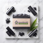 Handmade Charcoal Soap | Deep Cleansing Bath Bar | Made in India