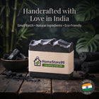 Handmade Charcoal Soap | Deep Cleansing Bath Bar | Made in India