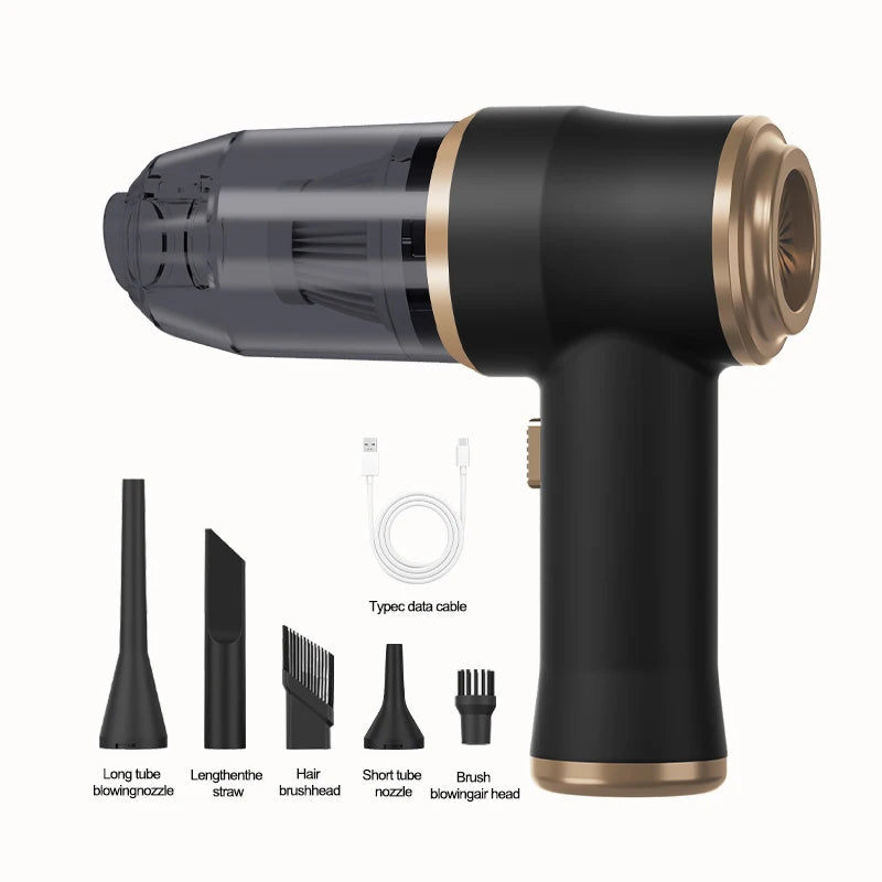 Wireless Car Vacuum Cleaner – Portable High-Power Cleaner