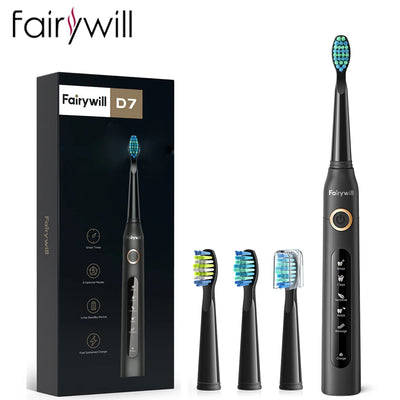 Fairywill FW-507 Sonic Toothbrush – Rechargeable & Waterproof