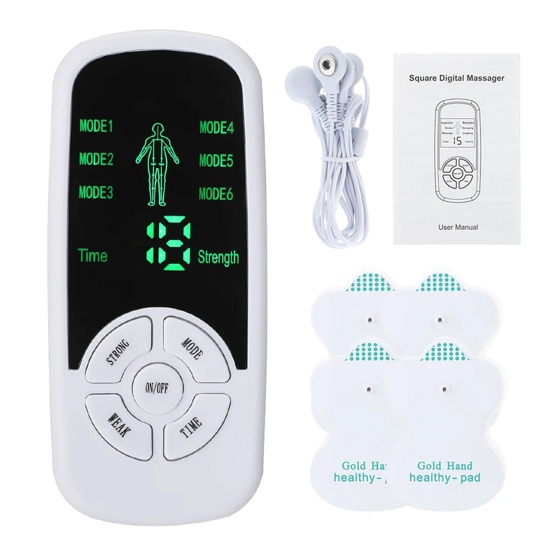 EMS Pulse Muscle Stimulator – TENS Back & Neck Massager