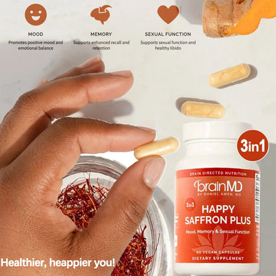 Saffron Extract Supplement – Mood & Eye Support