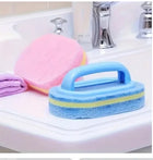 Long Handle Scrub Brush – Sponge Cleaning Tool