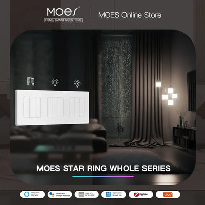 MOES ZigBee Smart Light Switch – Alexa & Google Compatible