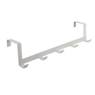 Over-the-Door 5-Hook Rack – Clothes & Towel Organizer