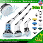 9-in-1 Electric Cleaning Brush – Wireless Scrubber