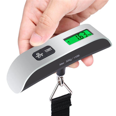 Portable Digital Luggage Scale – 50kg LCD Weighing Tool