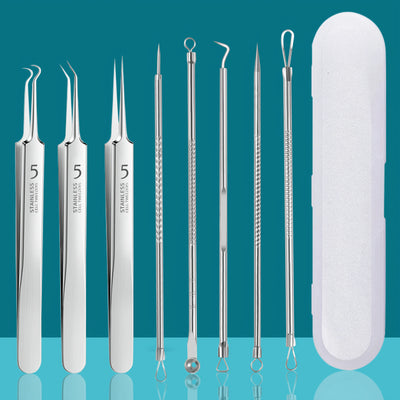 Stainless Steel Acne Tool Set – Blackhead & Pimple Kit