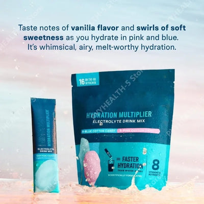 Electrolyte Powder Drink Mix – Cotton Candy (16 Servings)