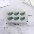 6-Hole Rose Silicone Mold – DIY Soap, Candle & Baking Tool