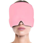 Gel Ice Headache Relief Hat – Cold Therapy Cap with Eye Mask for Migraine & Stress