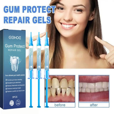 3-Pack Dental Repair Gel – Gum Care & Fresh Breath