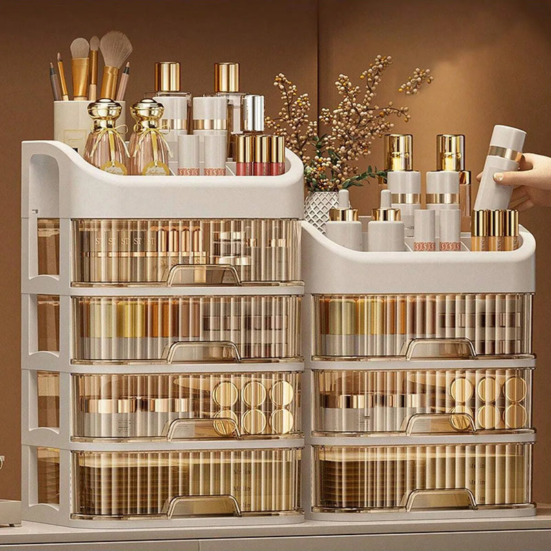 Multi-Layer Makeup Storage Box – Cosmetic Organizer