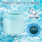 Cylinder Silicone Ice Cube Mold – 3D Lattice Design for Slow-Melting, Stylish Ice Cubes