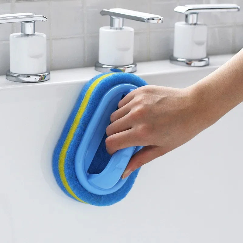 Long Handle Scrub Brush – Sponge Cleaning Tool