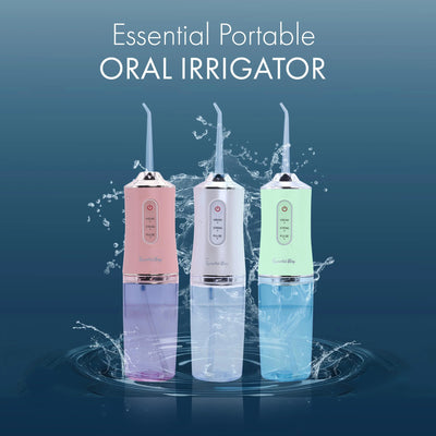 Portable Oral Irrigator – USB Rechargeable Water Flosser