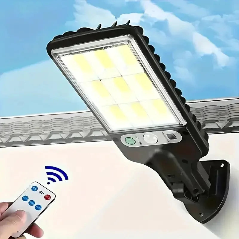 4PCS Solar LED Wall Lights – Motion Sensor Outdoor Lighting