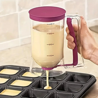 900ml Batter Dispenser – Handheld Pancake & Cake Funnel