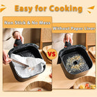 Air Fryer Disposable Paper Liners – Non-Stick Baking Sheets