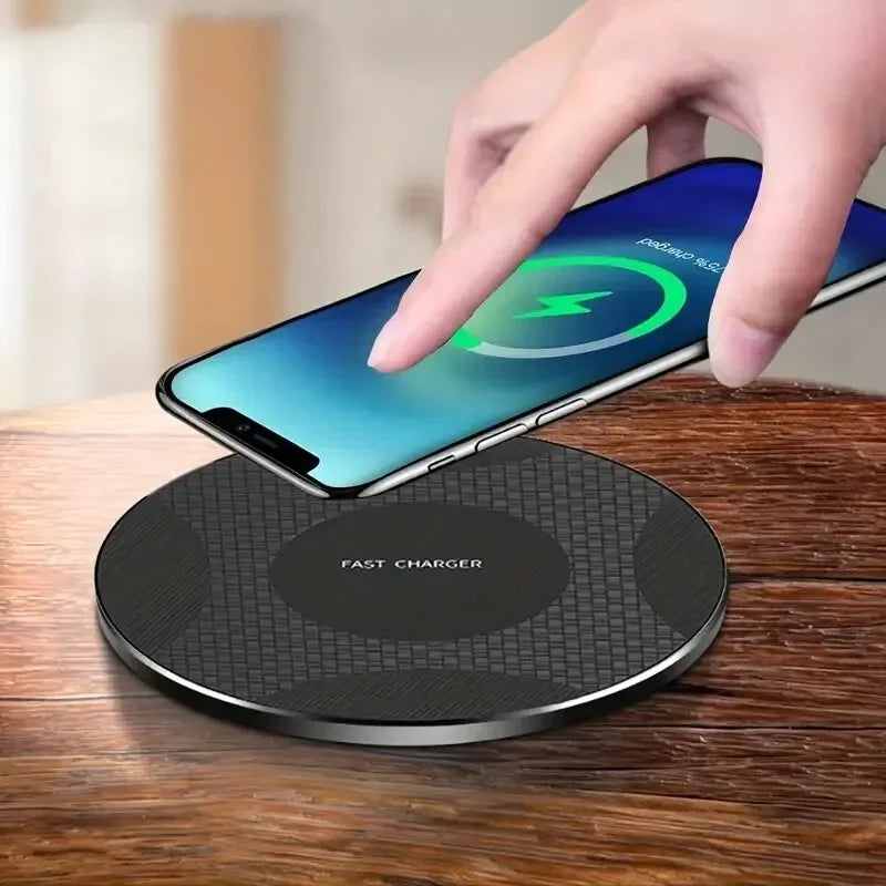 Ultra-Thin Wireless Charger Stand – Fast Charging Dock