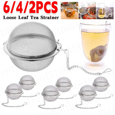 Stainless Steel Tea Infuser Balls – Fine Mesh Strainers