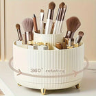 360° Rotating Makeup Organizer – Multi-Compartment Storage Holder