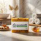 Handmade Turmeric Soap | Brightening Bath Bar | Made in India