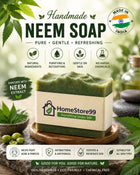 Handmade Neem Soap | Natural Purifying Bath Bar | Made in India